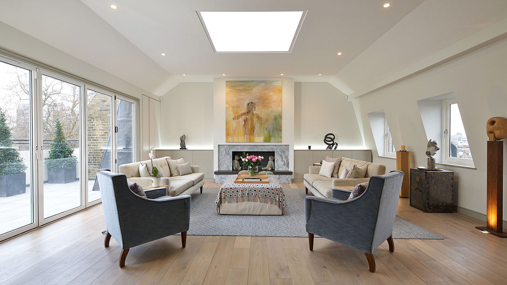 victoria london. penthouse on two floors