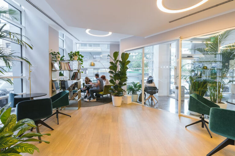 Office With Plants